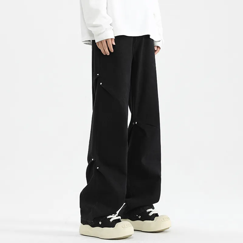 PAINT STAIN Jeans Unisex Dark Purple-297