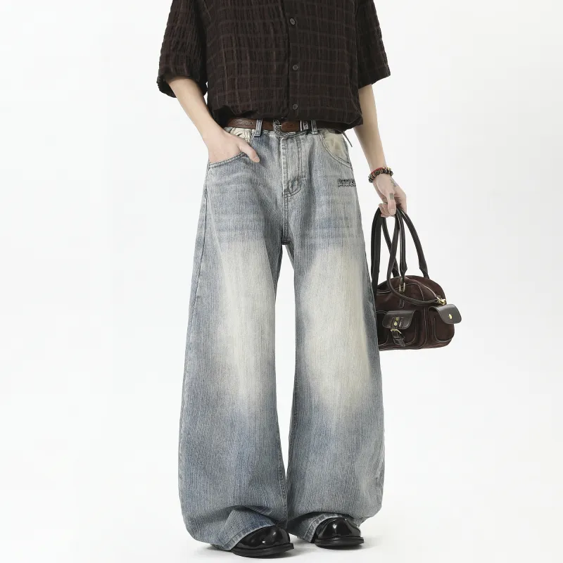 Double Dealer Jeans Unisex Blue-2