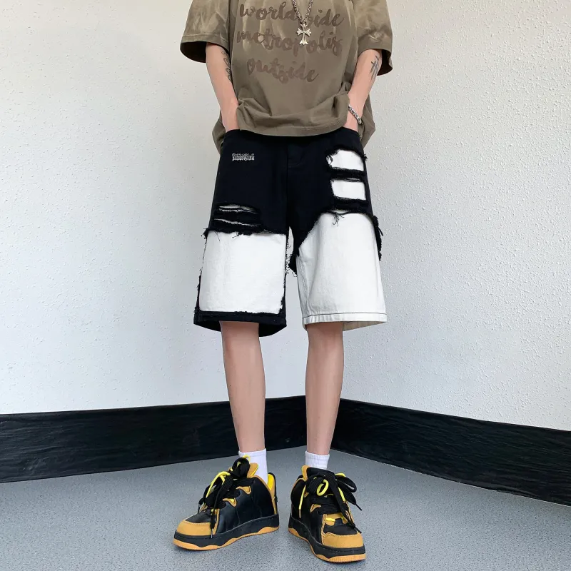 Double Dealer Denim Shorts Unisex-2