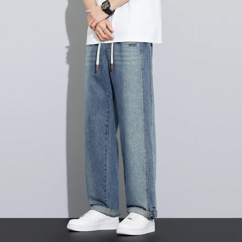 Double Dealer Jeans Unisex Light Vintage Blue-2