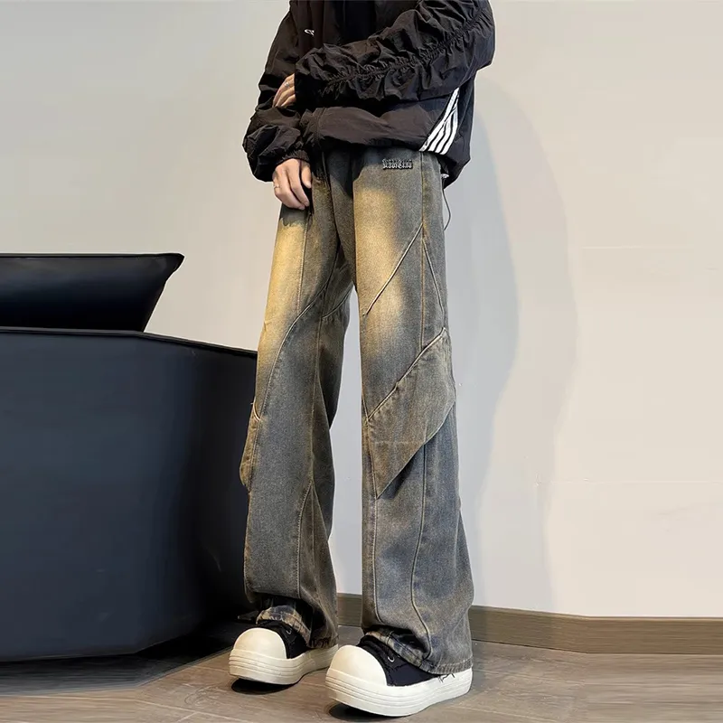 Double Dealer Jeans Unisex Blue-5