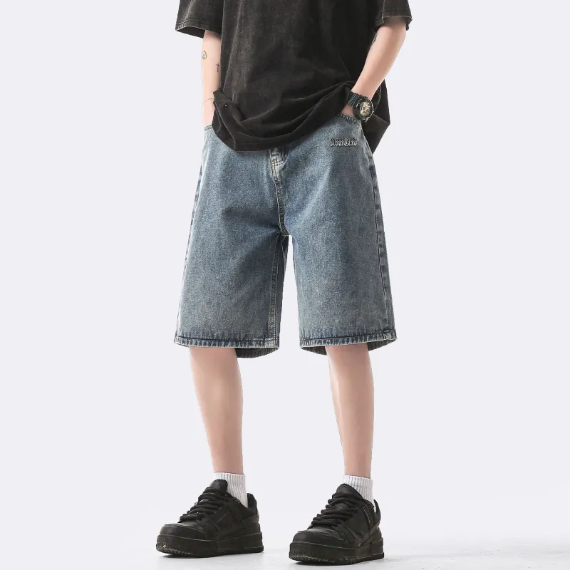 Double Dealer Denim Shorts Unisex-16