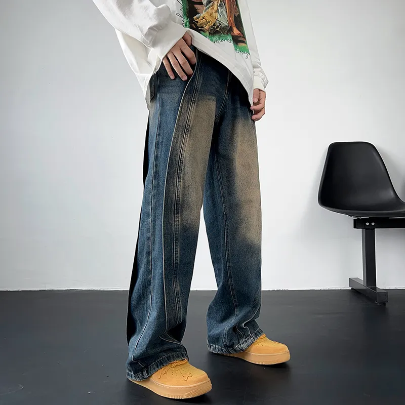 PAINT STAIN Jeans Unisex-21