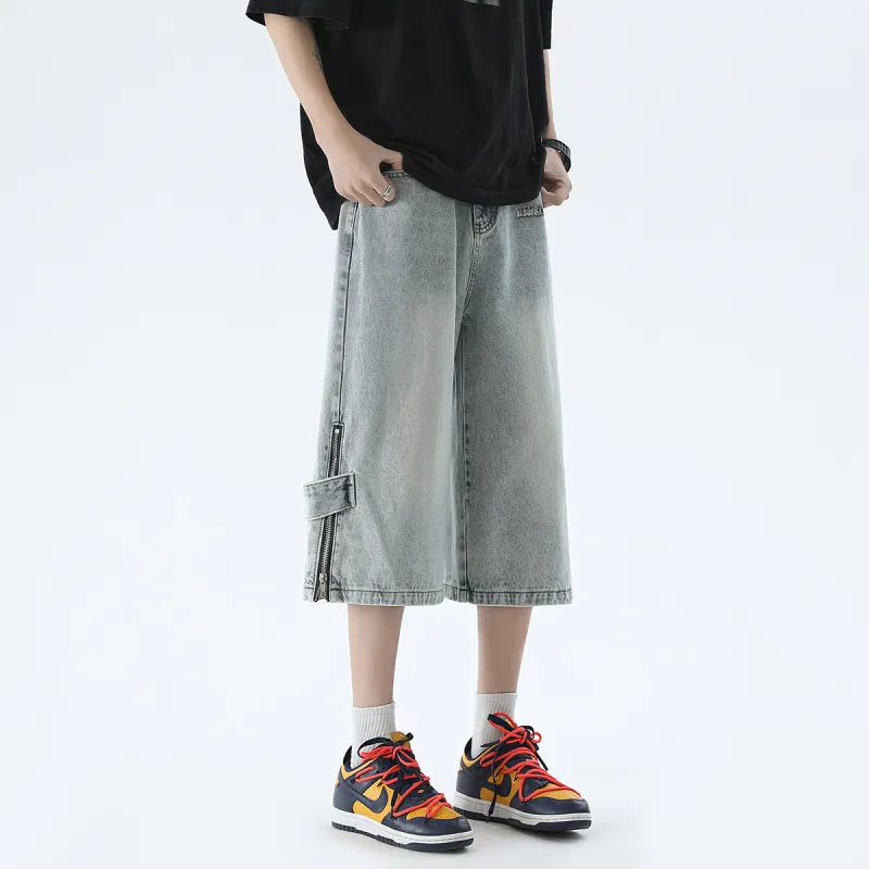 Double Dealer Denim Shorts Unisex-8