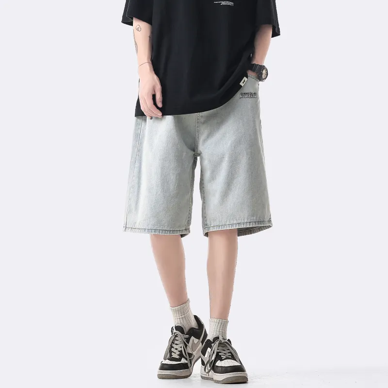 Double Dealer Denim Shorts Unisex-12