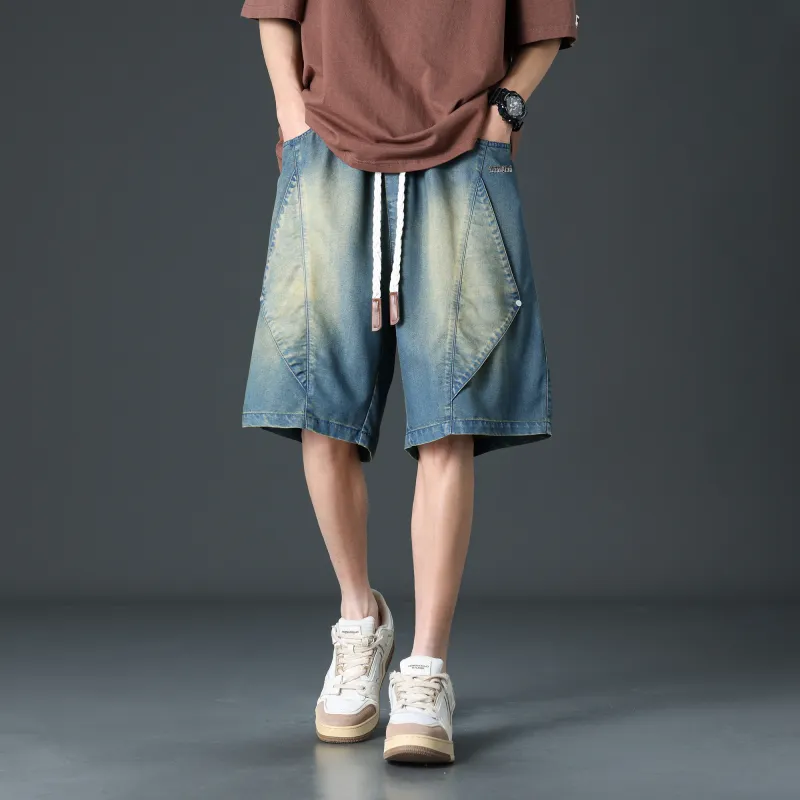 Double Dealer Denim Shorts Unisex-11