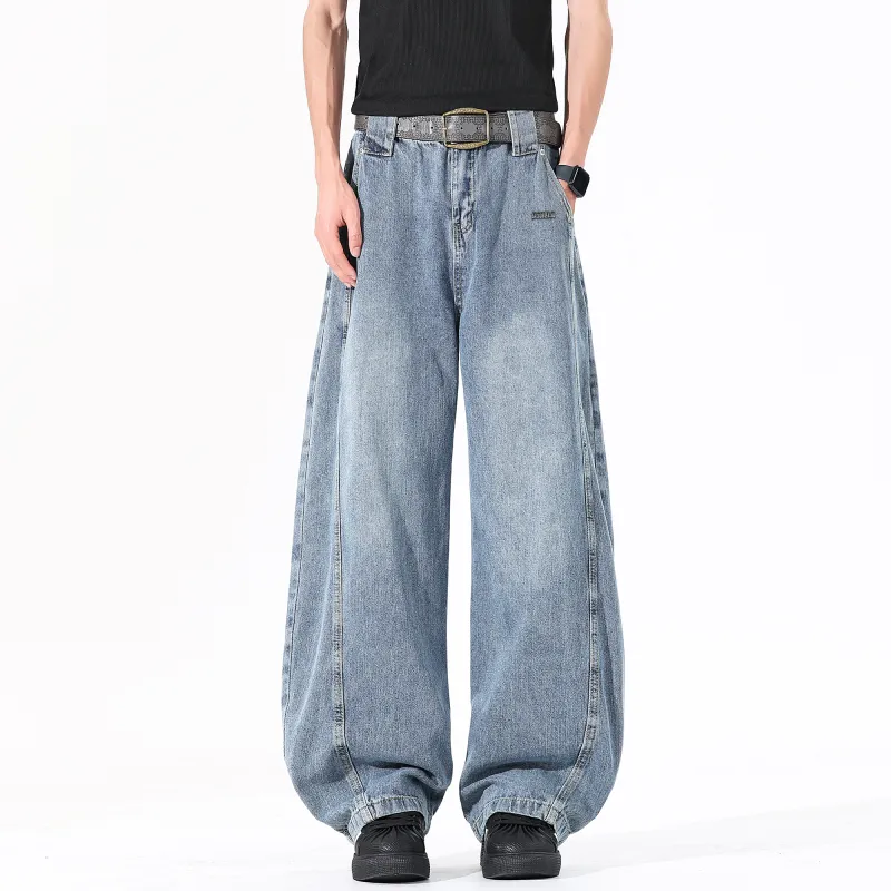 Double Dealer Jeans Unisex Blue-1