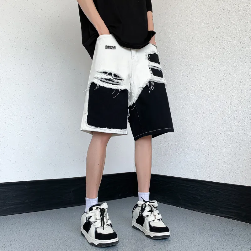 Double Dealer Denim Shorts Unisex-8