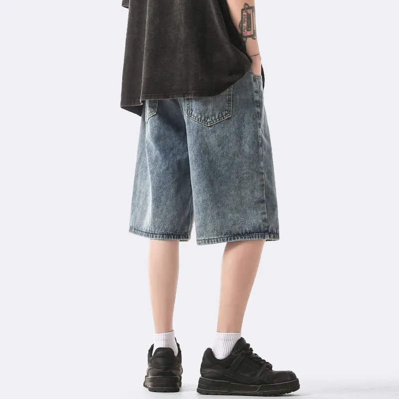 Double Dealer Denim Shorts Unisex-18