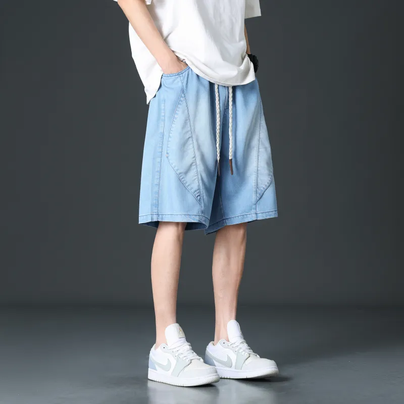 Double Dealer Denim Shorts Unisex-3