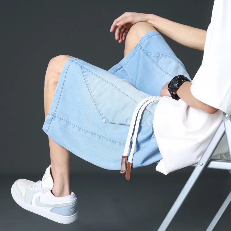 Double Dealer Denim Shorts Unisex-4