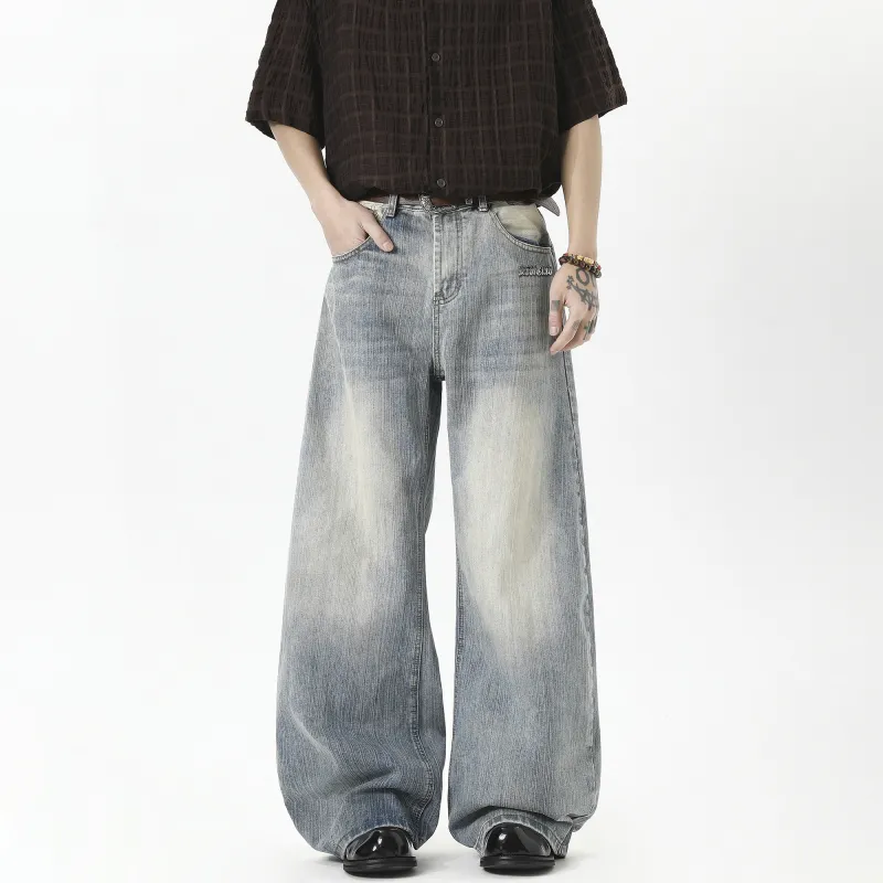 Double Dealer Jeans Unisex Blue-1