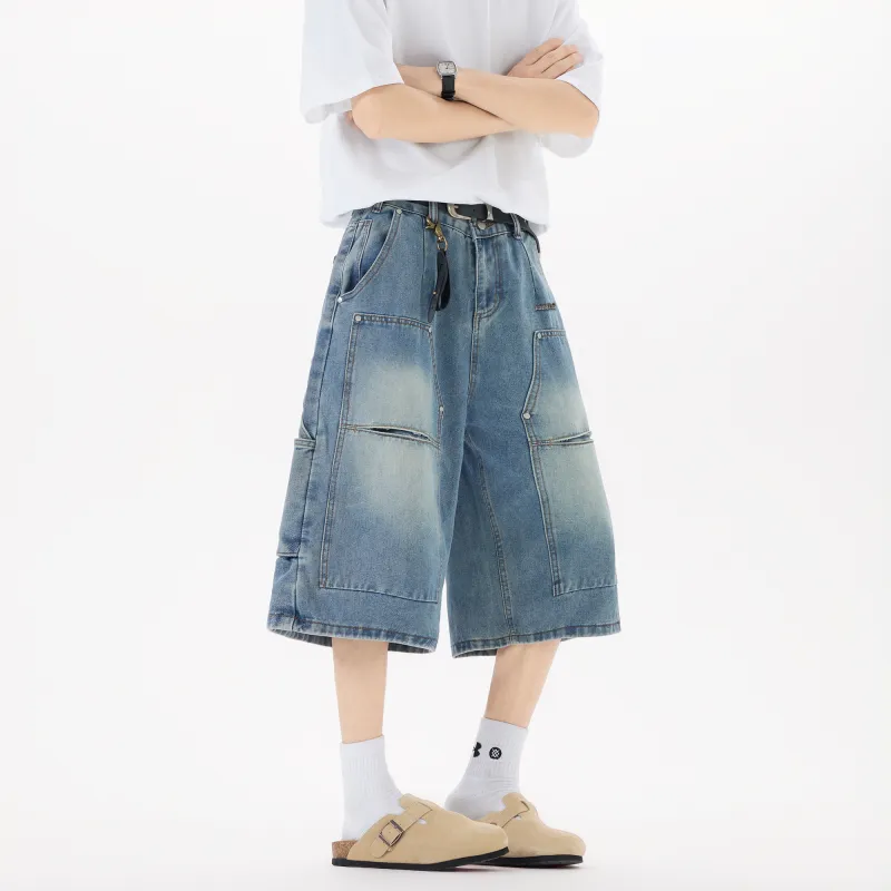 Double Dealer Denim Shorts Unisex-2
