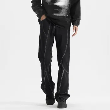 Double Dealer Jeans Unisex Yellow Mud