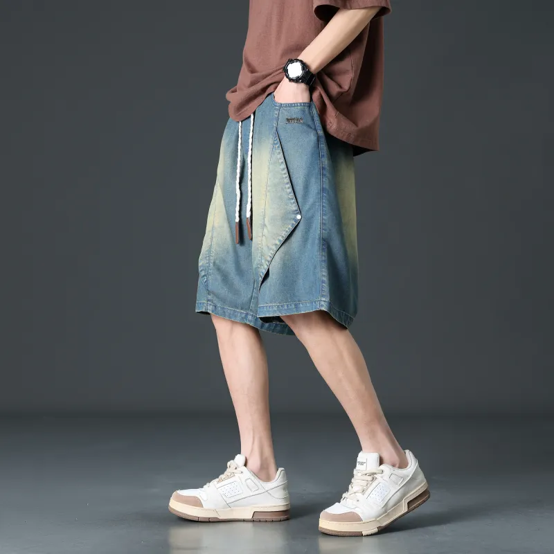 Double Dealer Denim Shorts Unisex-10