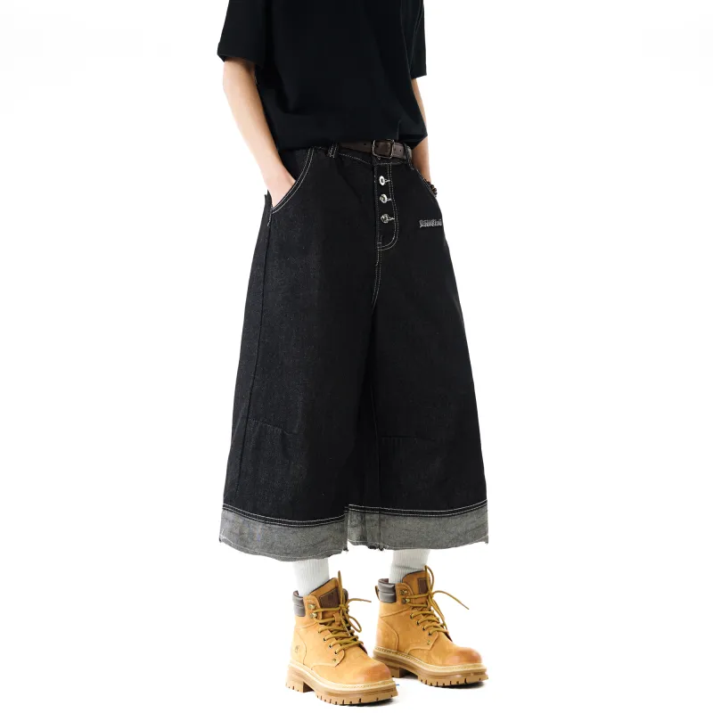 Double Dealer Denim Shorts Unisex-3