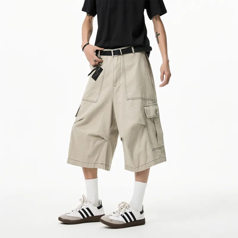 Double Dealer Cargo Shorts Unisex-4