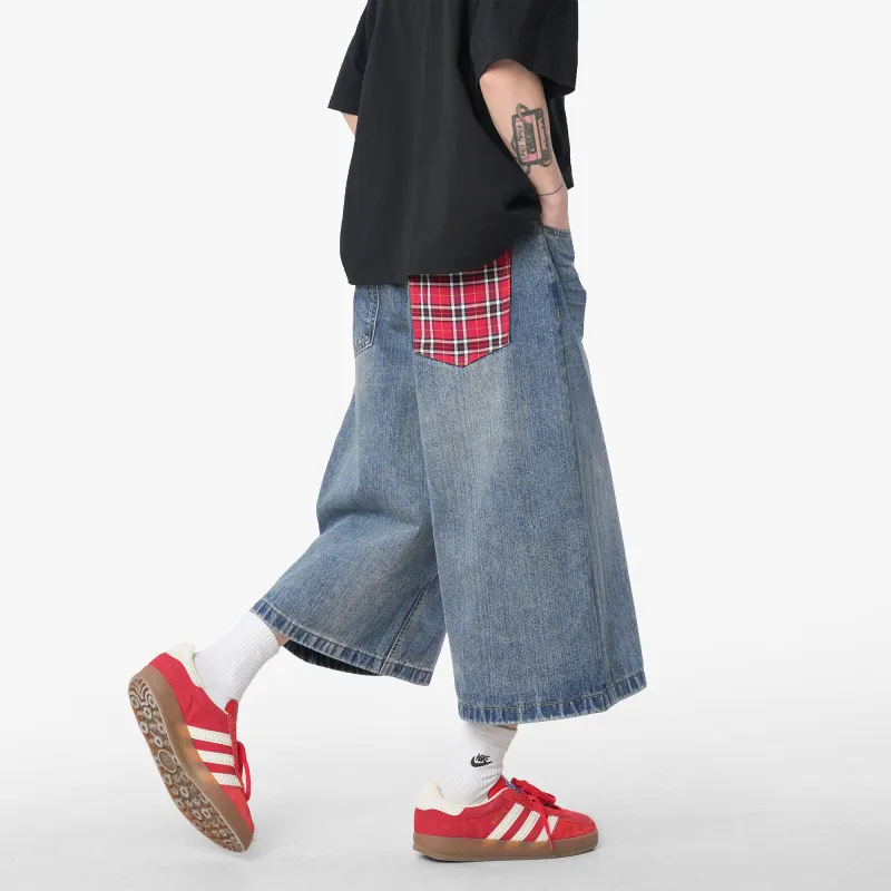 Double Dealer Denim Shorts Unisex-2