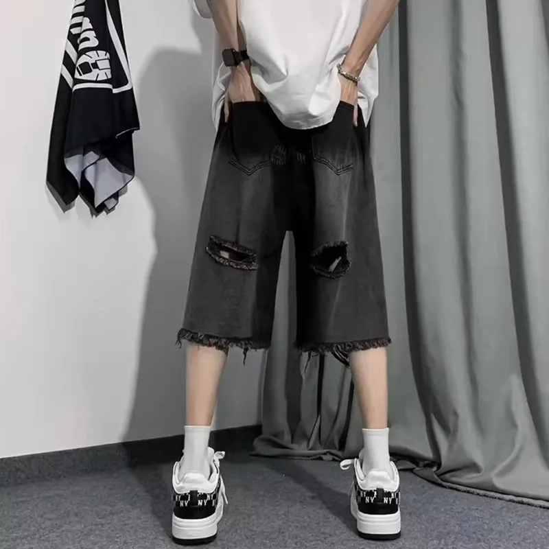 Double Dealer Denim Shorts Unisex-6