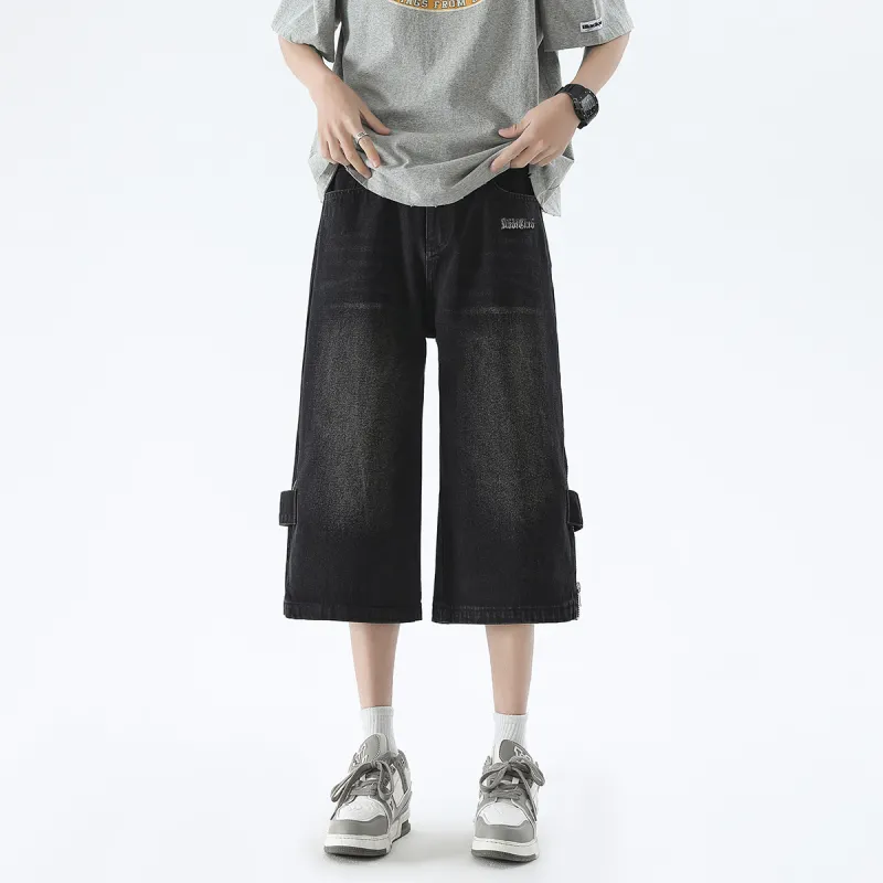 Double Dealer Denim Shorts Unisex-3
