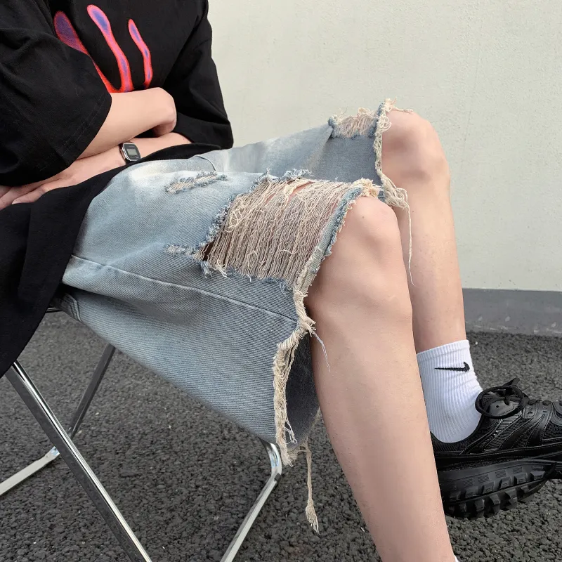 Double Dealer Denim Shorts Unisex-2