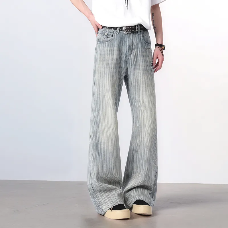 Double Dealer Jeans Unisex Blue-4
