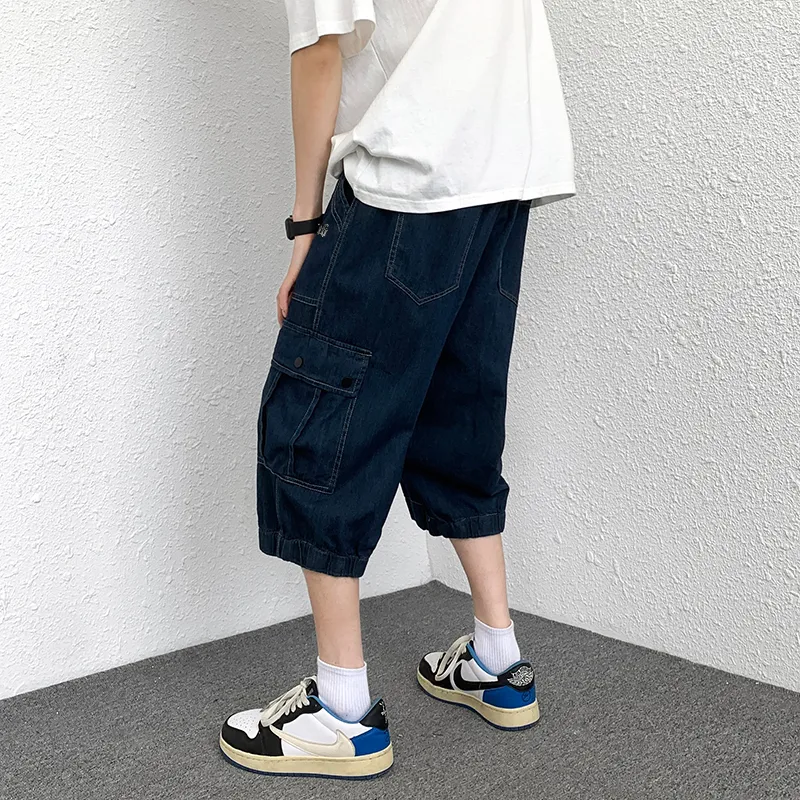 Double Dealer Denim Shorts Unisex-4