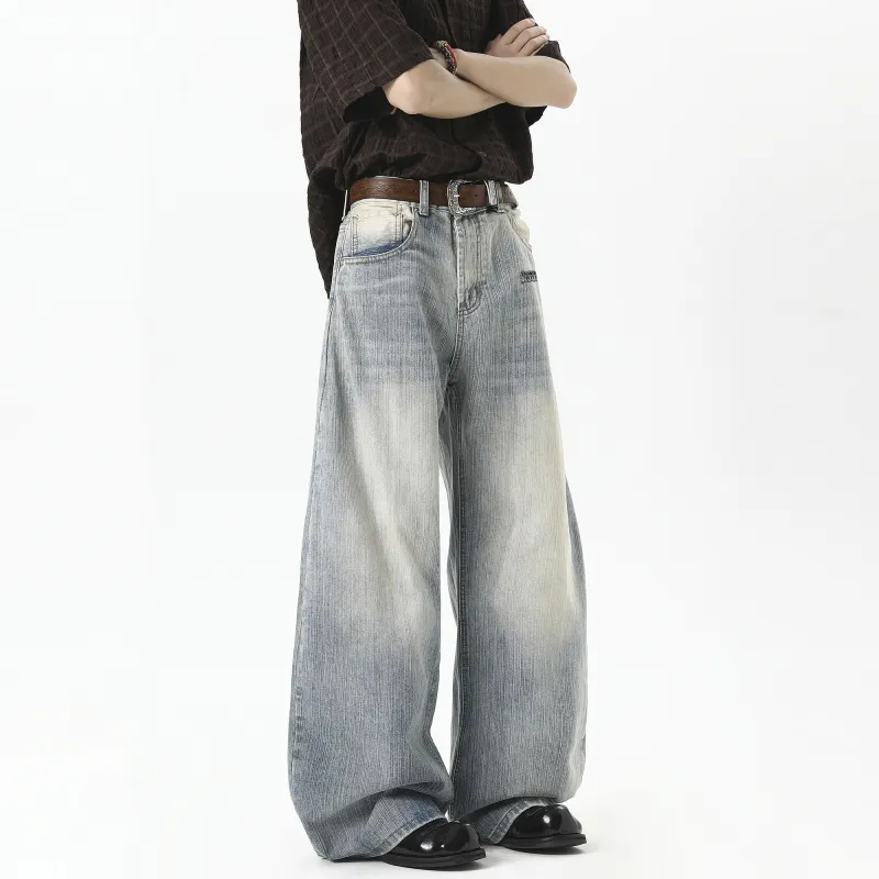 Double Dealer Jeans Unisex Blue-3