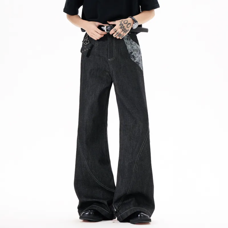 Double Dealer Jeans Unisex Black-4