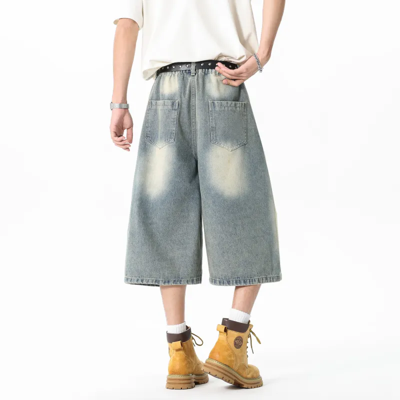 Double Dealer Denim Shorts Unisex-2