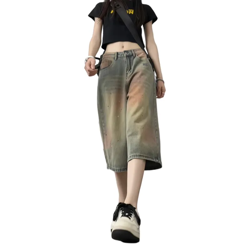Double Dealer Denim Shorts Unisex-2