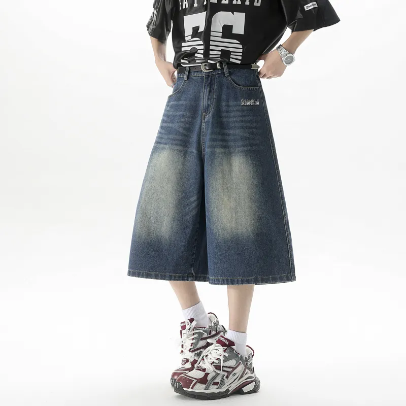Double Dealer Denim Shorts Unisex-11