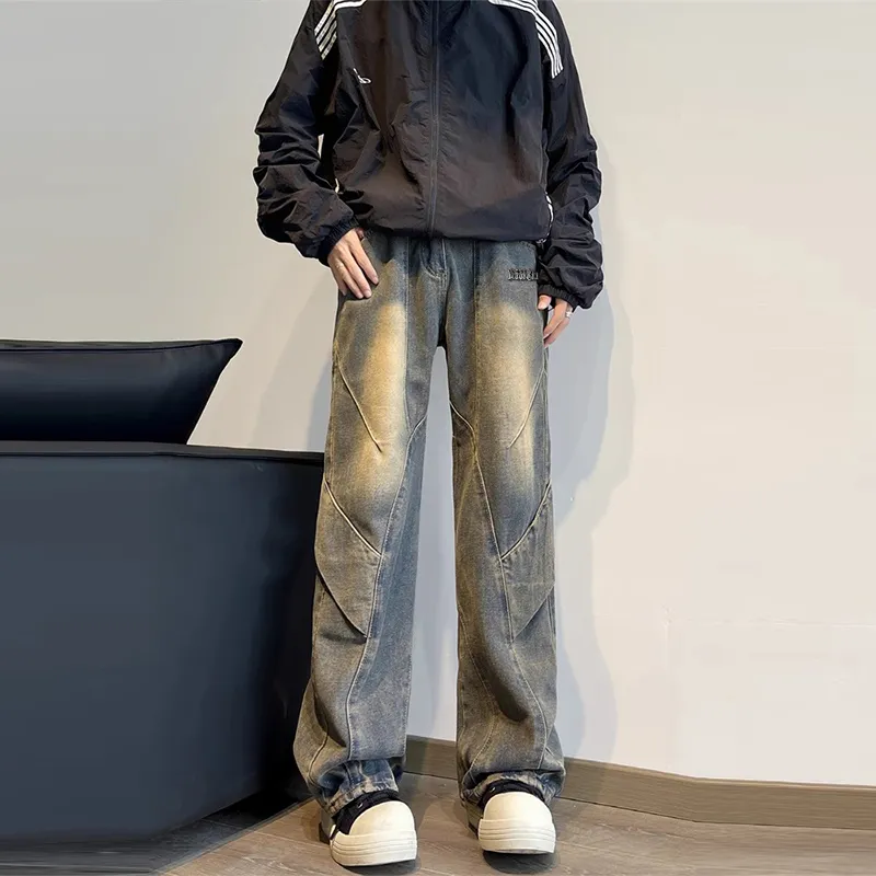 Double Dealer Jeans Unisex Blue-3