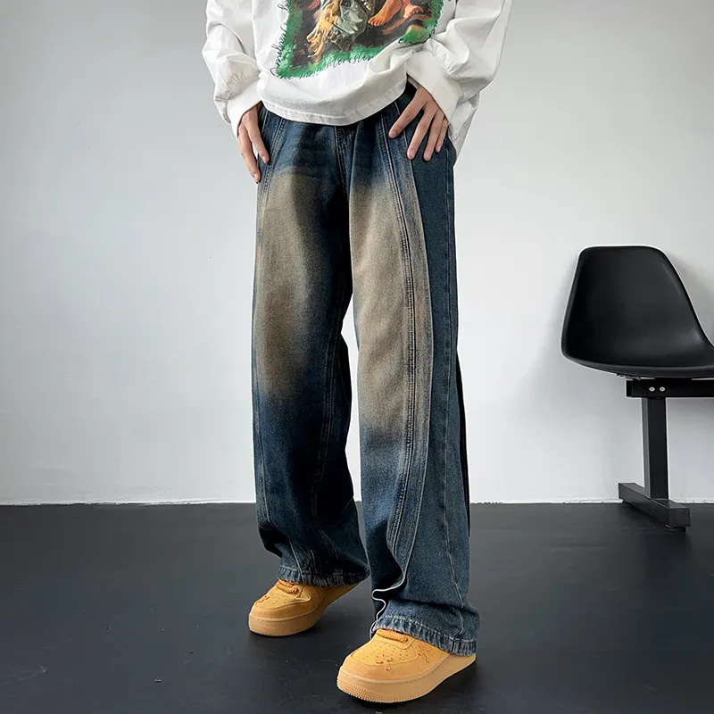 PAINT STAIN Jeans Unisex-19