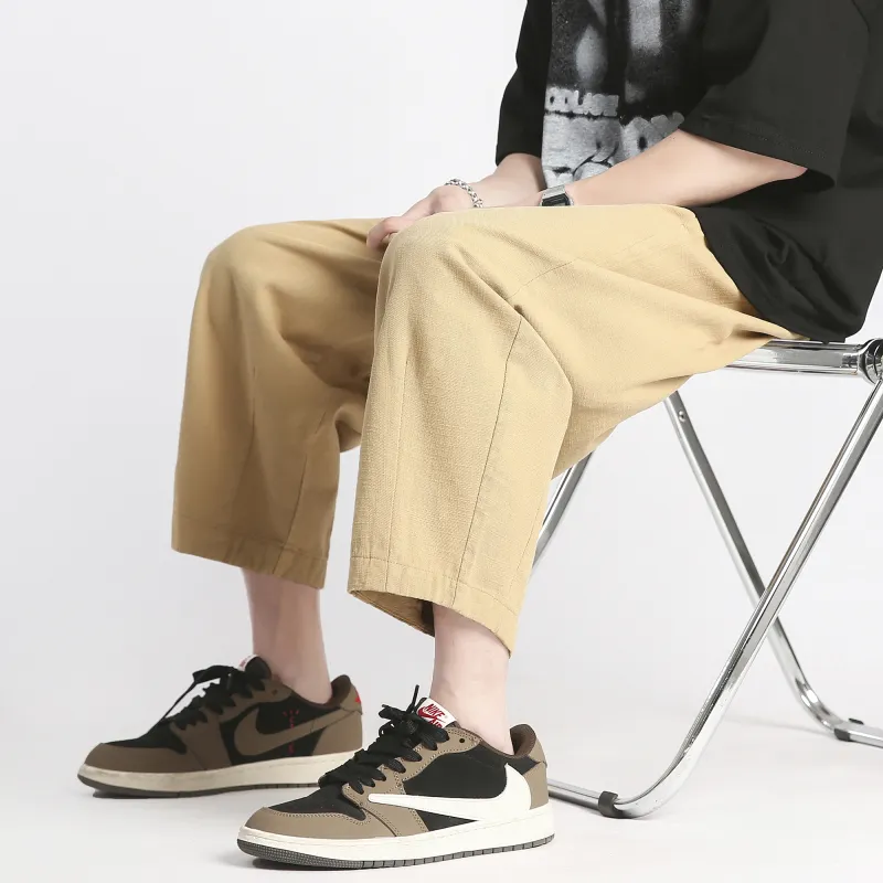 Double Dealer Casual Pants Unisex-14