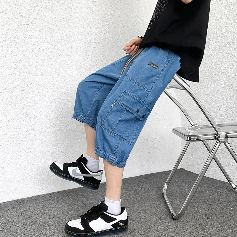 Double Dealer Denim Shorts Unisex-7
