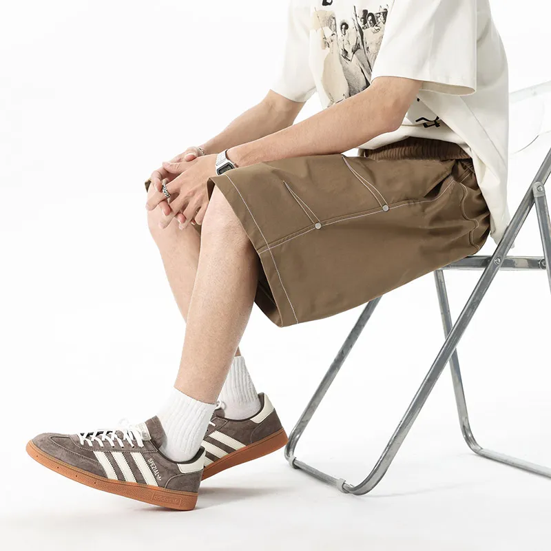 Double Dealer Casual Shorts Unisex-13