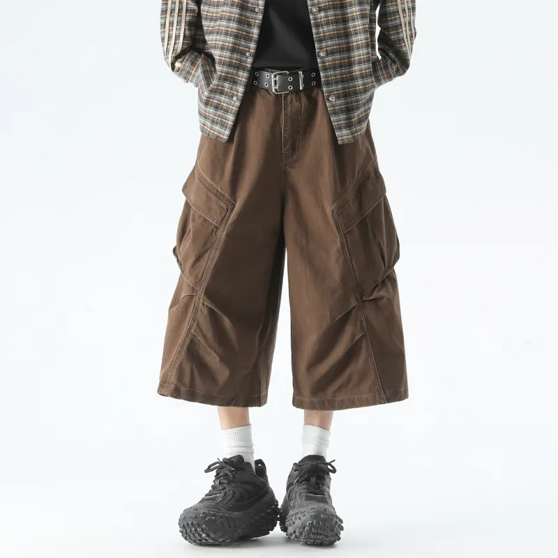 TESTUNG Cargo Shorts Unisex-35