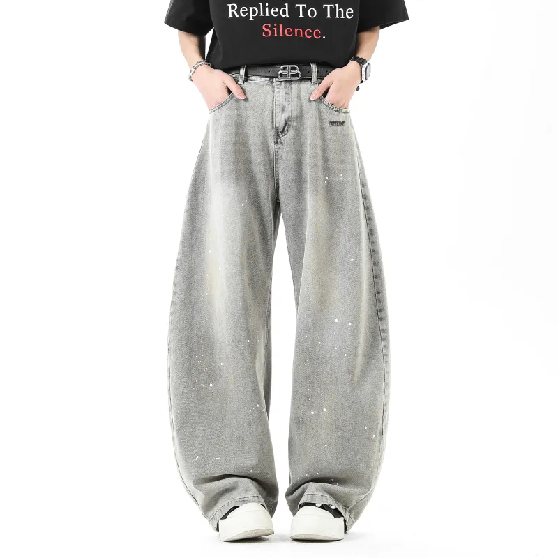 Double Dealer Jeans Unisex Gray-1