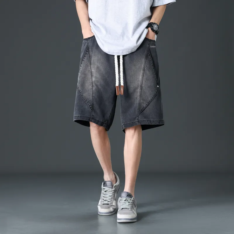 Double Dealer Denim Shorts Unisex-7
