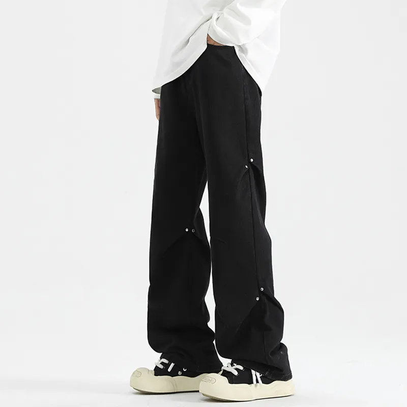 PAINT STAIN Jeans Unisex Dark Purple-294