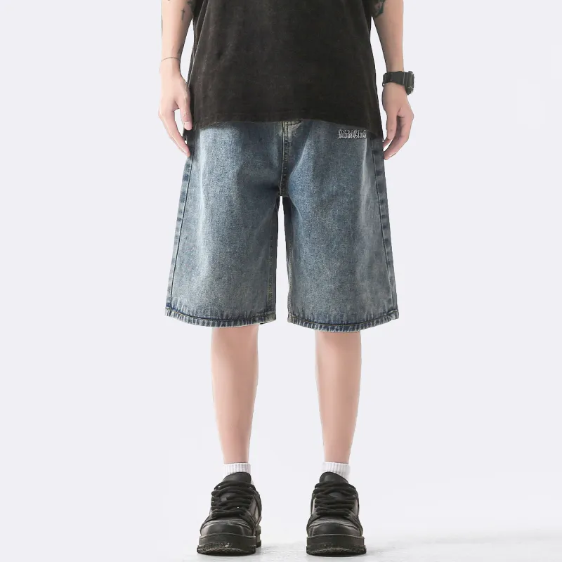 Double Dealer Denim Shorts Unisex-17