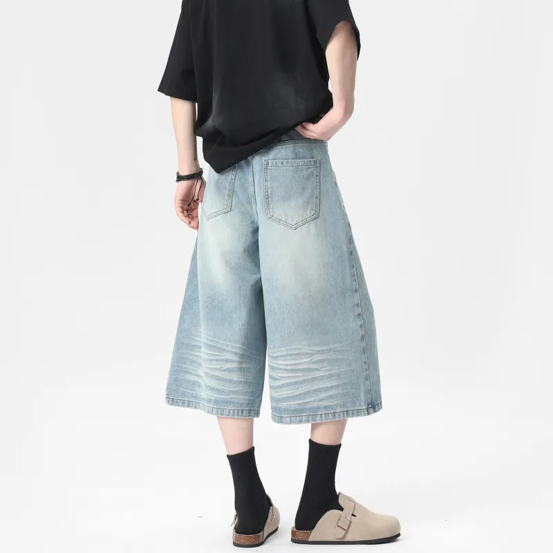 Double Dealer Denim Shorts Unisex-10