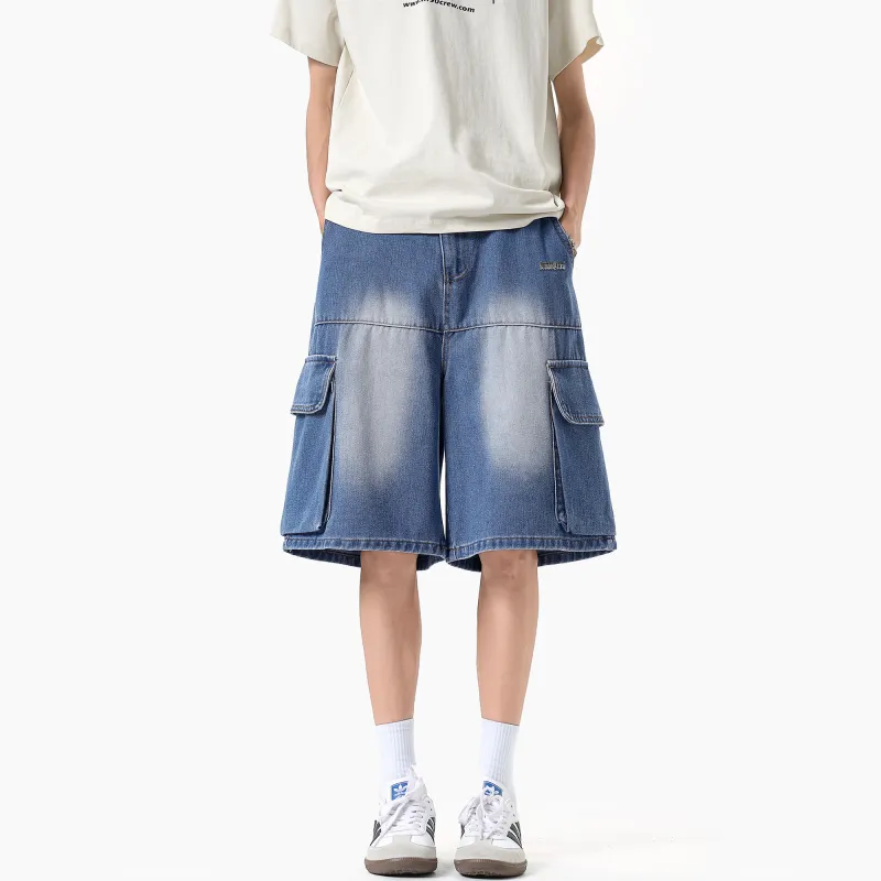 Double Dealer Denim Shorts Unisex-2