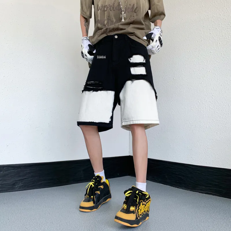 Double Dealer Denim Shorts Unisex-1