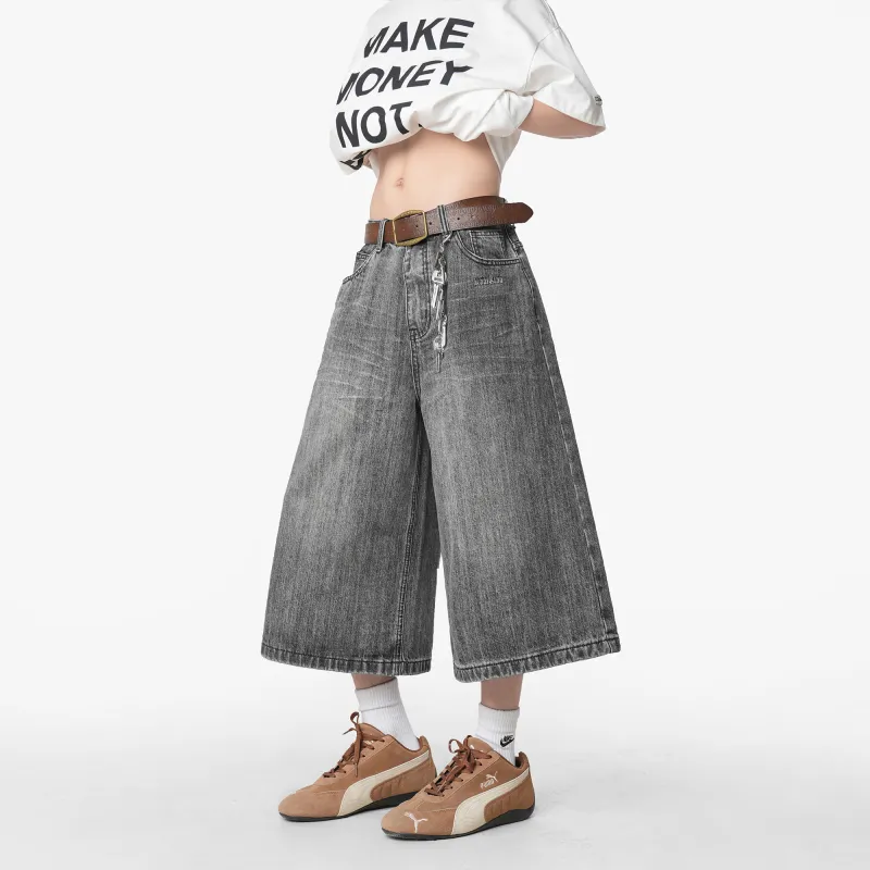 Double Dealer Denim Shorts Unisex-6
