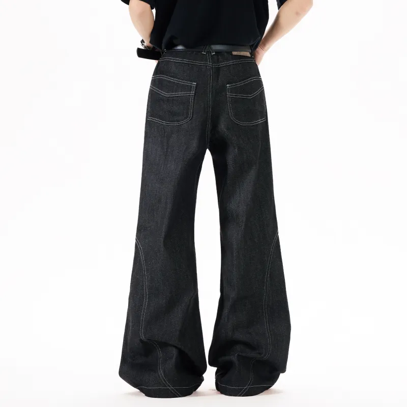 Double Dealer Jeans Unisex Black-2