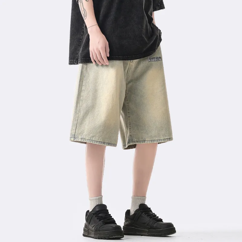Double Dealer Denim Shorts Unisex-3