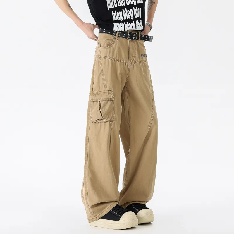 Double Dealer Casual Pants Unisex-11