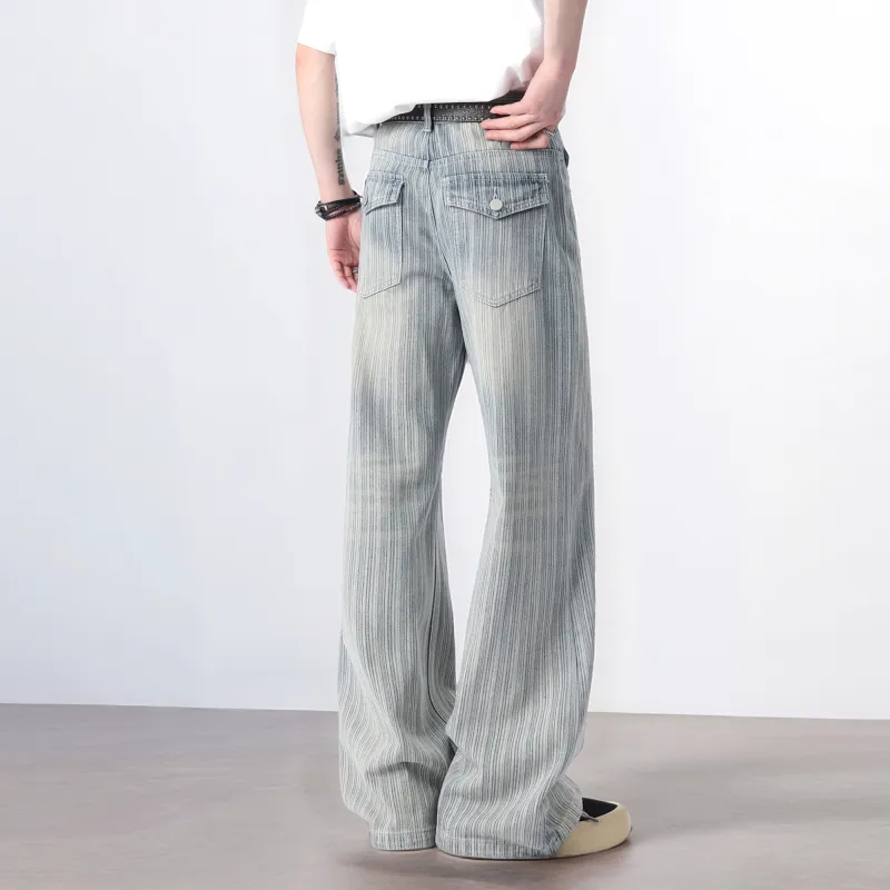 Double Dealer Jeans Unisex Blue-5